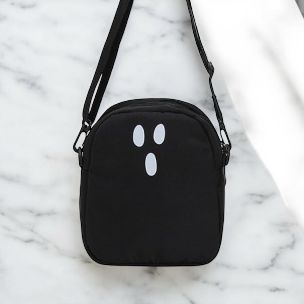 Black Ghost Crossbody Bag